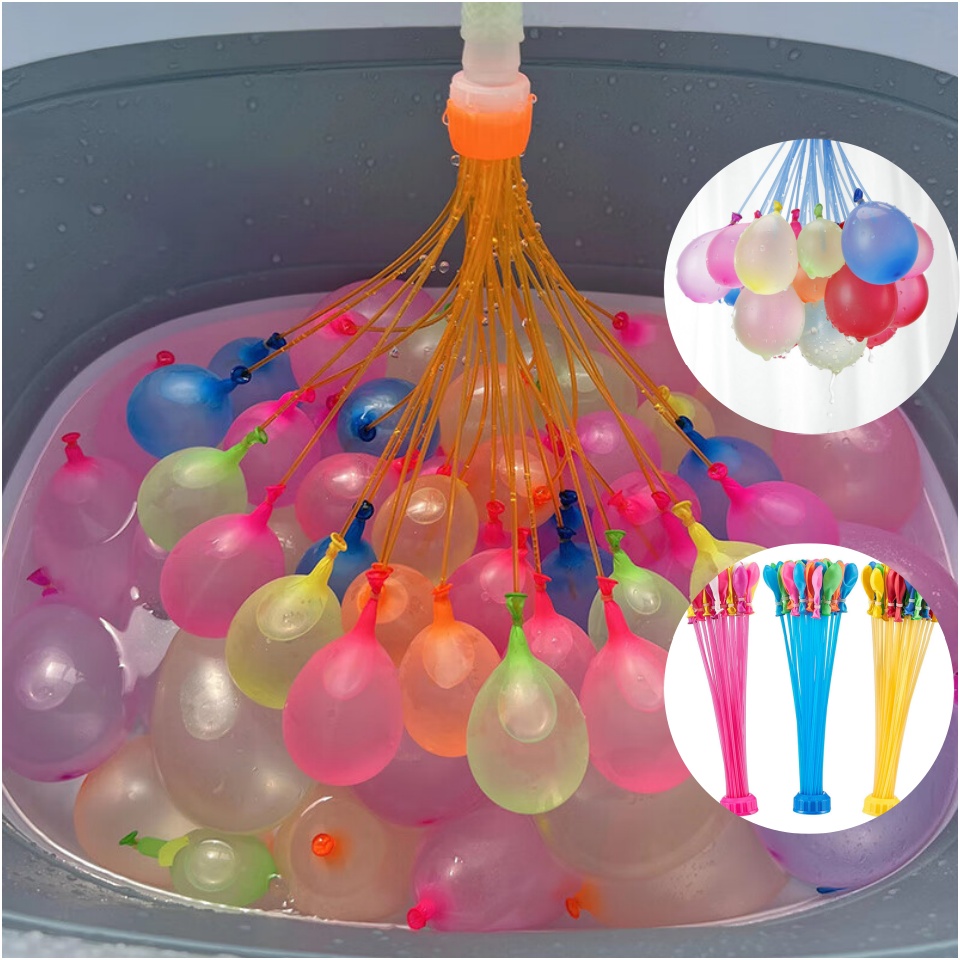 Party Games Bomb - Snelle watervulballon Zelfbindende zomerwaterbommen Strandspeelgoed voor