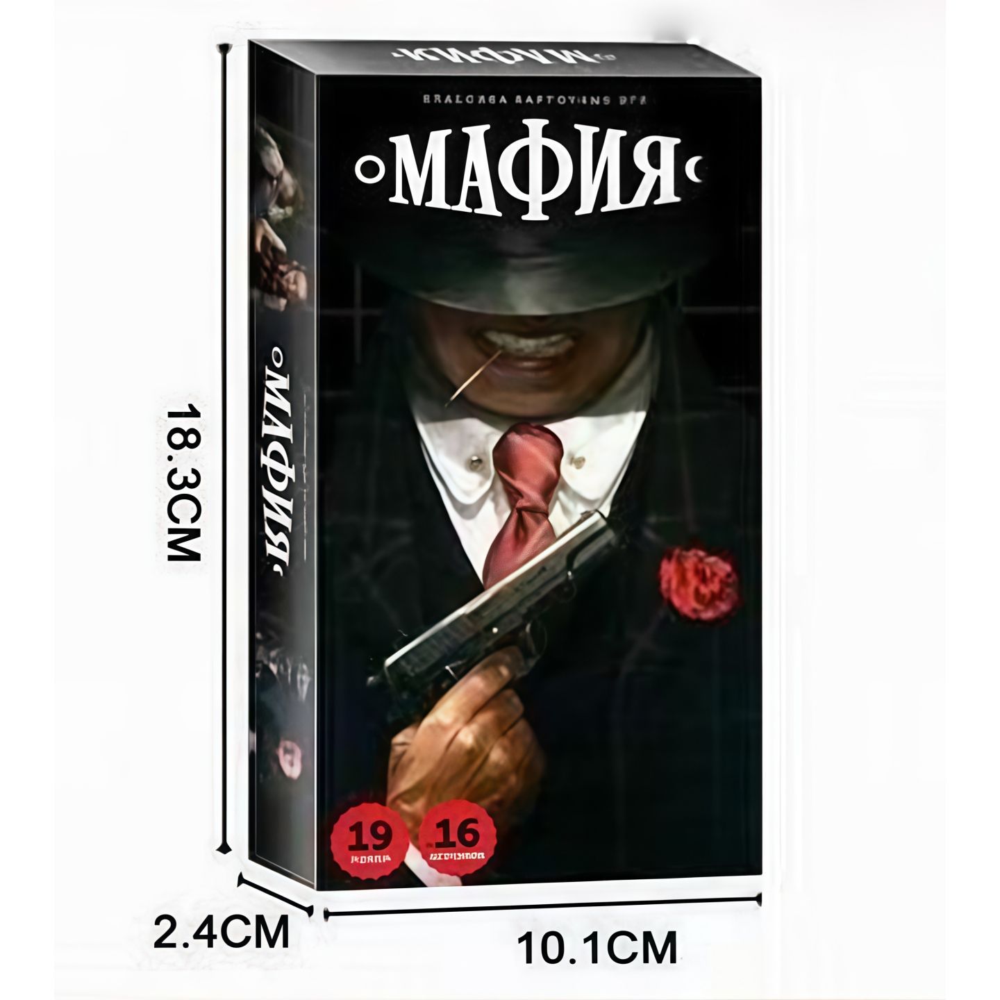 Party Games Mafia - Russisch-talig maffia-kaartspel voor 2-6 spelers, tafelbladspel