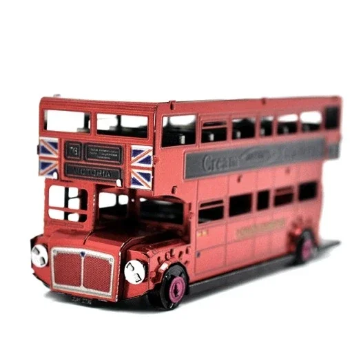 Bussen 3d Metalen Puzzel Model - Party Games Bus recensie en prijs
