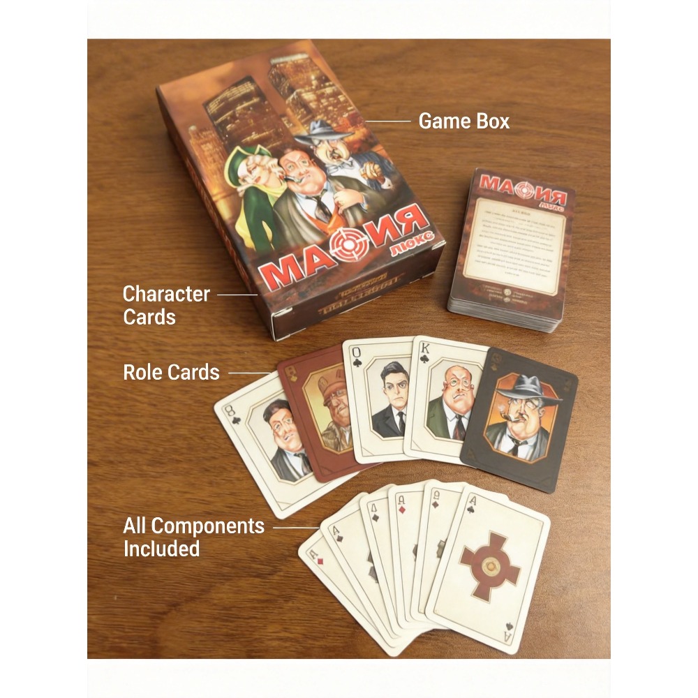 Mafia Party Game - Russische e - Party Games Mafia recensie en prijs