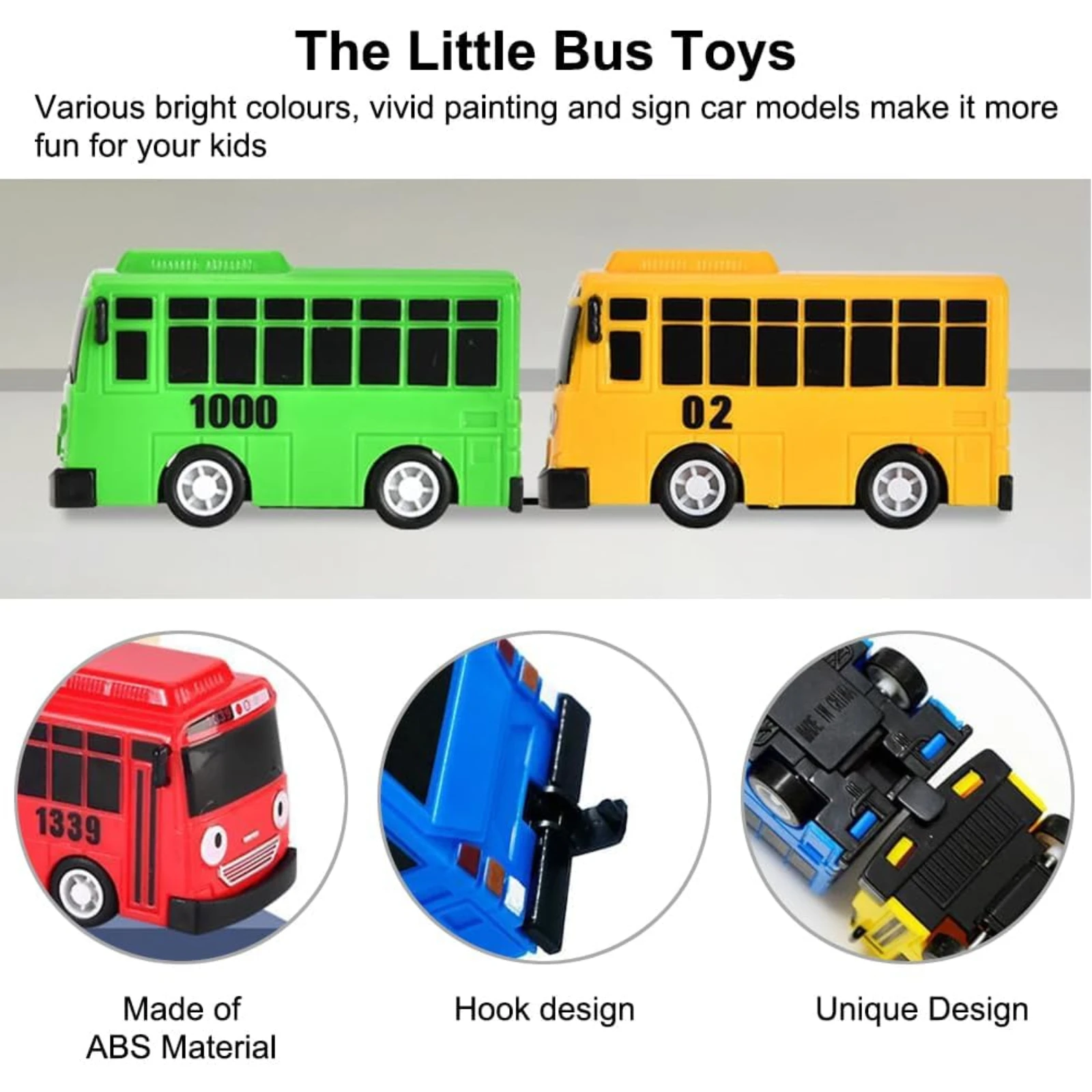 Mini Pull Back Tayo Bus-speelg - Party Games Bus recensie en prijs