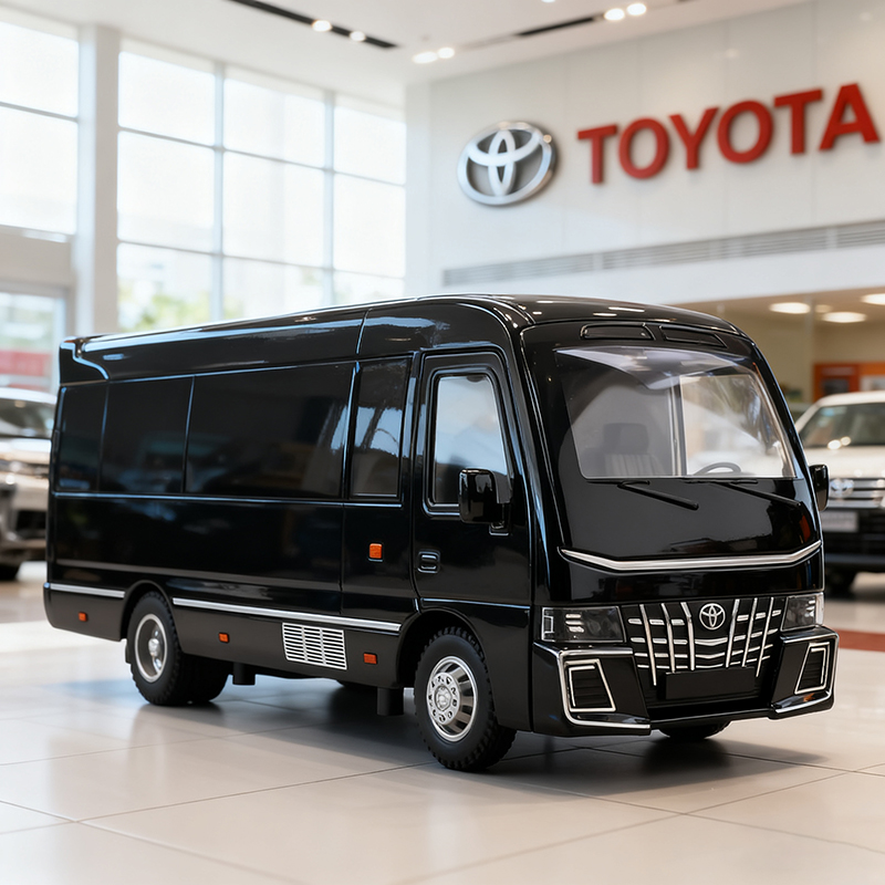 1:33 Toyota Coaster BUS Legeri - Party Games Bus recensie en prijs