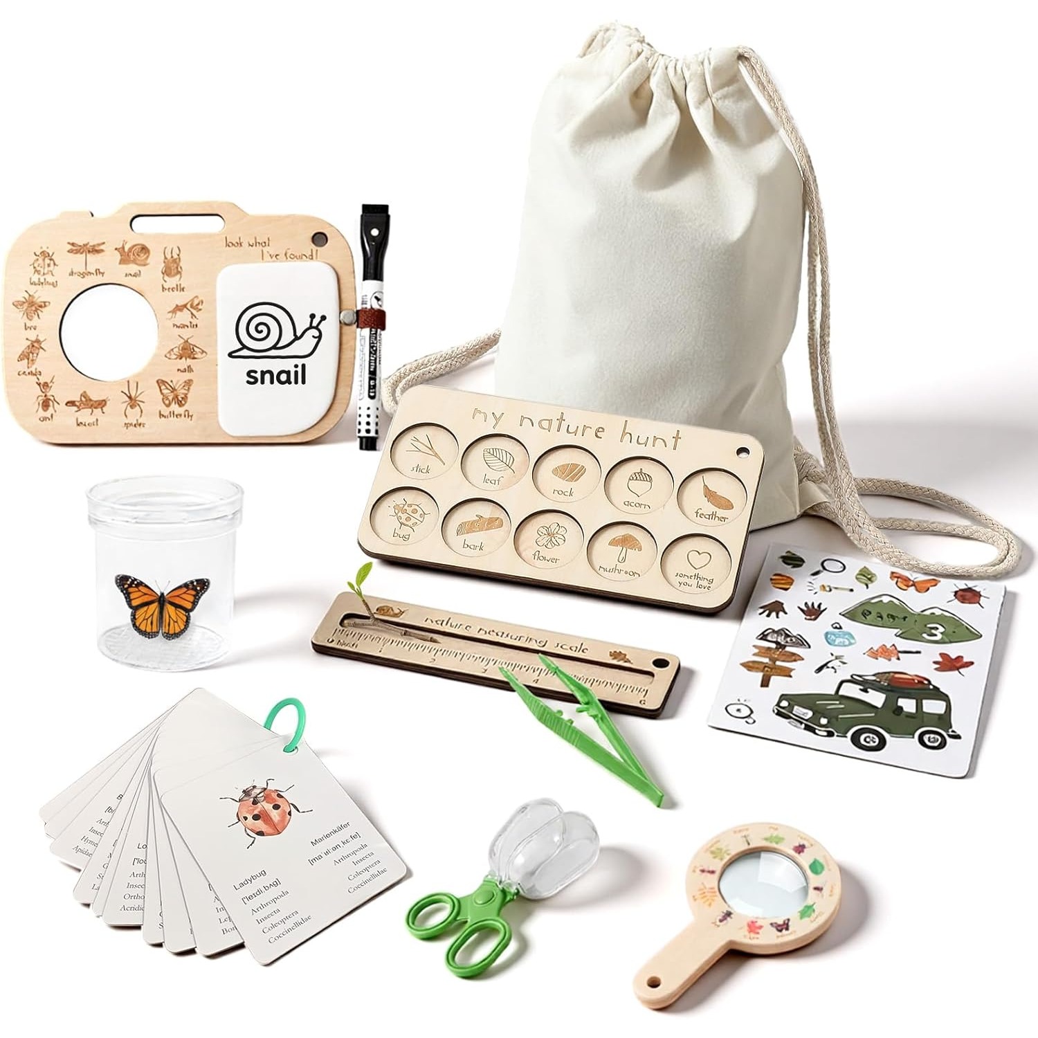 Insectenvangset voor kinderen  - Scavenger Hunt Card recensie en prijs