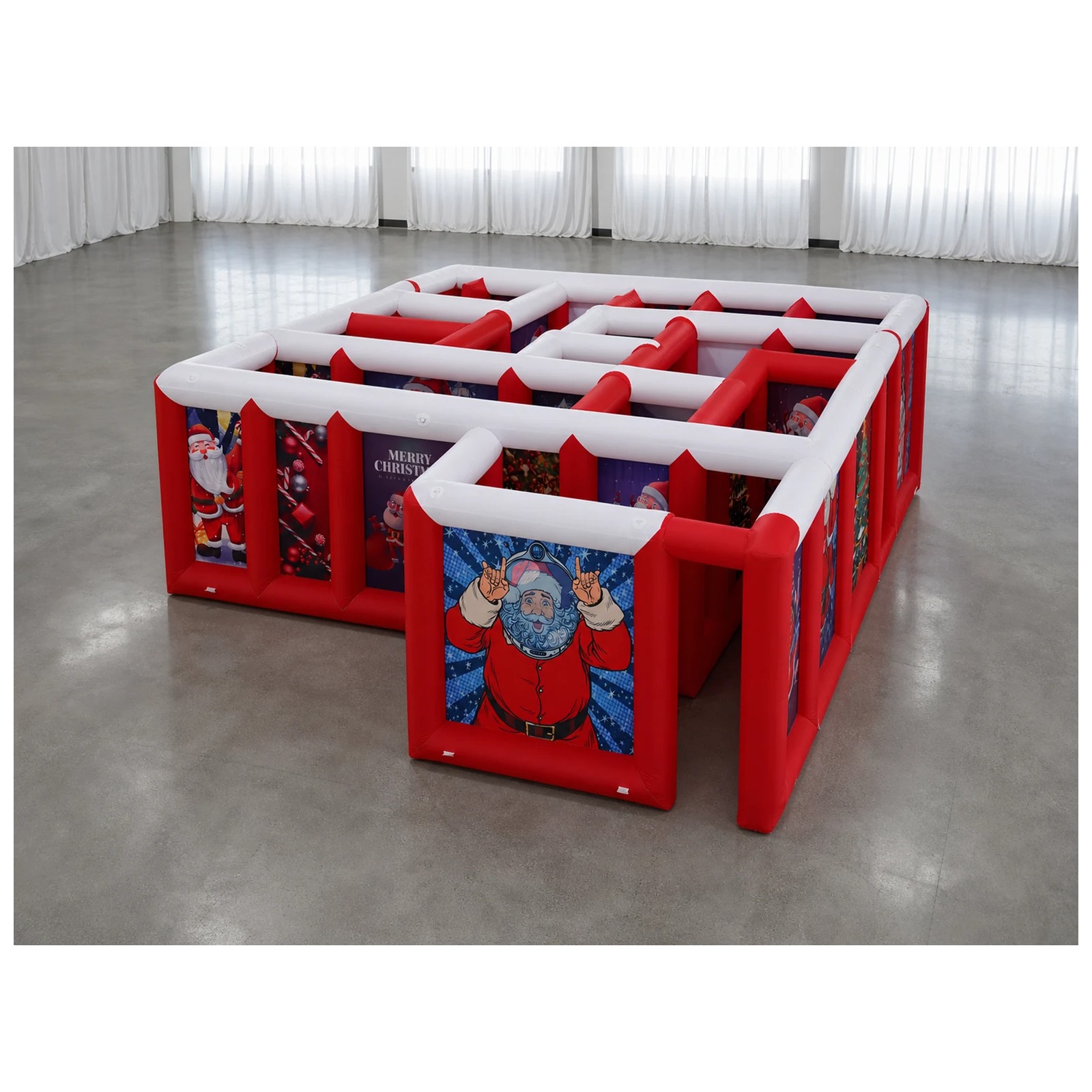 Grote rood-witte opblaasbare d - Party Games Kids Outdoor recensie en prijs