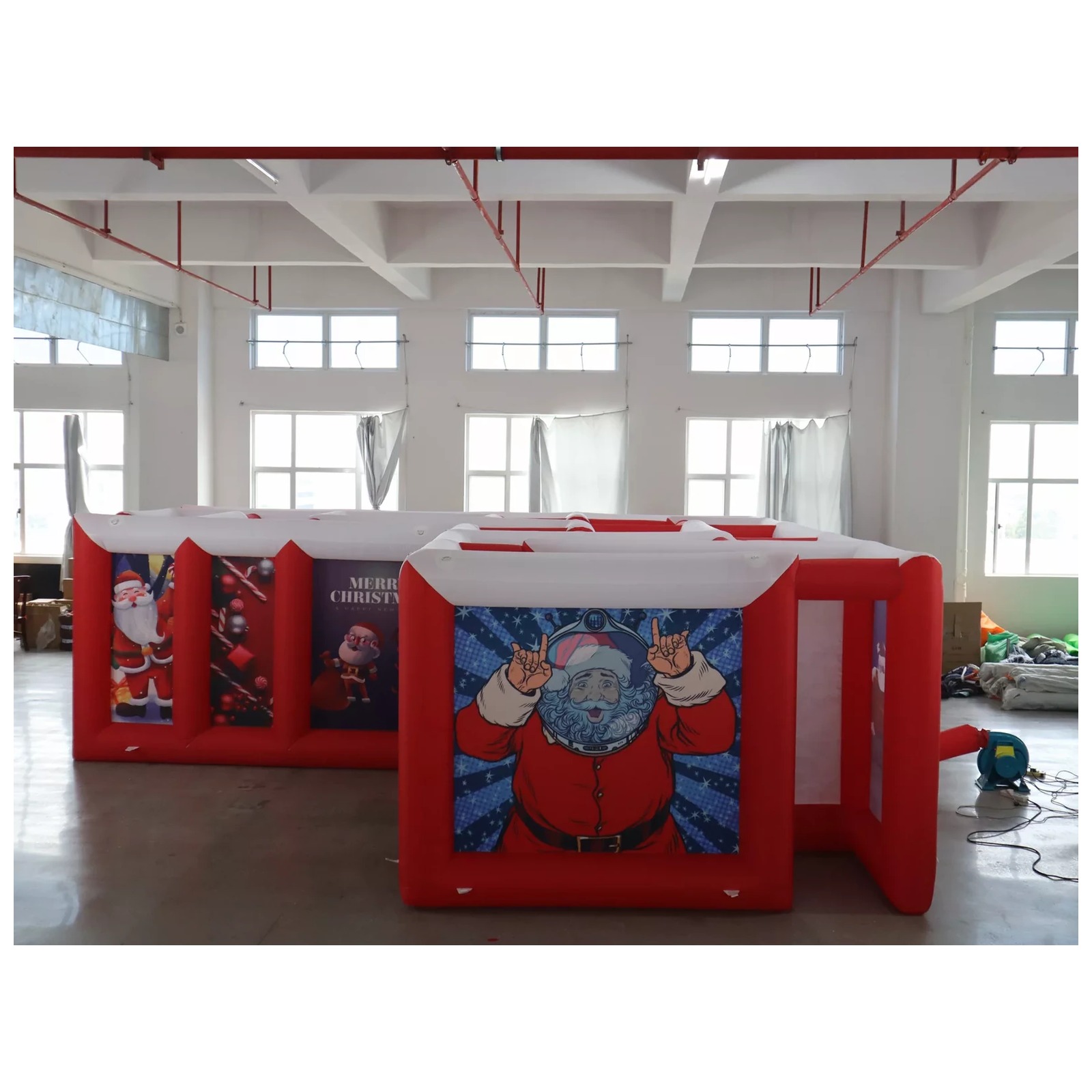 Grote rood-witte opblaasbare d - Party Games Kids Outdoor recensie en prijs