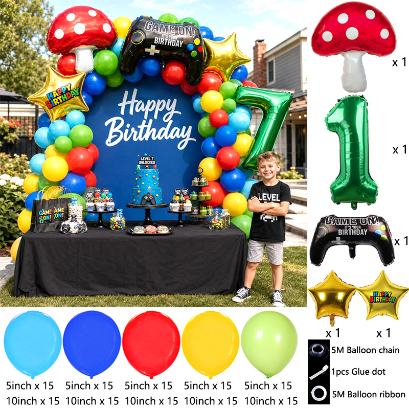 Super Bros verjaardagsballonbo - Party Games Mario recensie en prijs