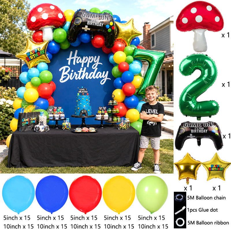 Super Bros verjaardagsballonbo - Party Games Mario recensie en prijs